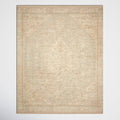 Amanda Oriental Hand-Woven Flatweave Ocean/Ivory Indoor Use Only Area Rug Joss & Main Rug Size: Rectangle 5' x 7'6"