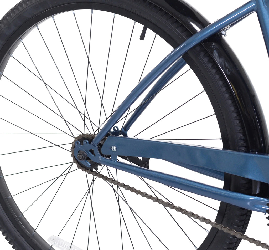 Bicycles 27.5 in Male Sea Change Beach Cruiser Bike, Metallic Blue